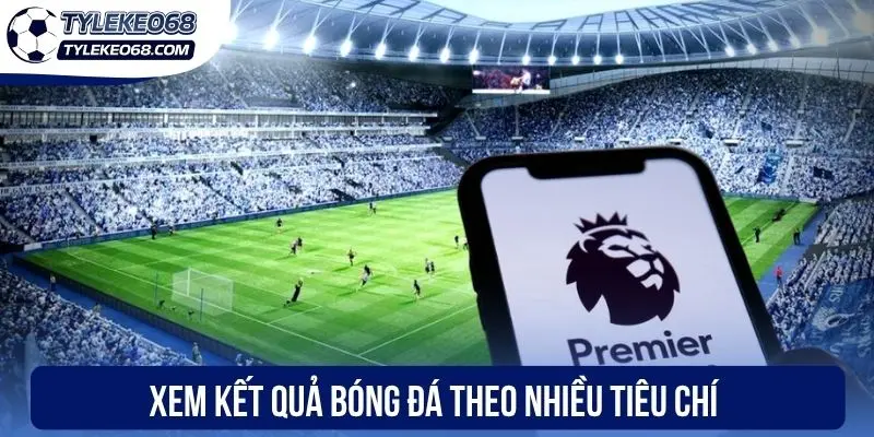 Xem tỷ số chung cuộc theo trận đấu