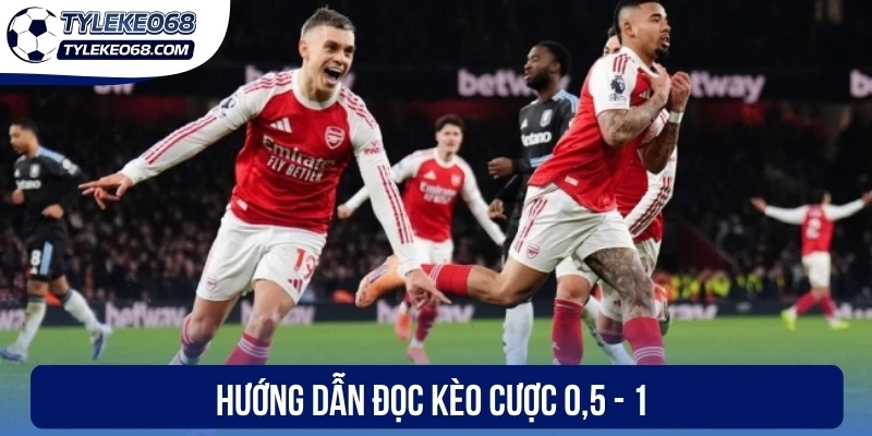 Hướng dẫn đọc kèo cược 0,5 - 1